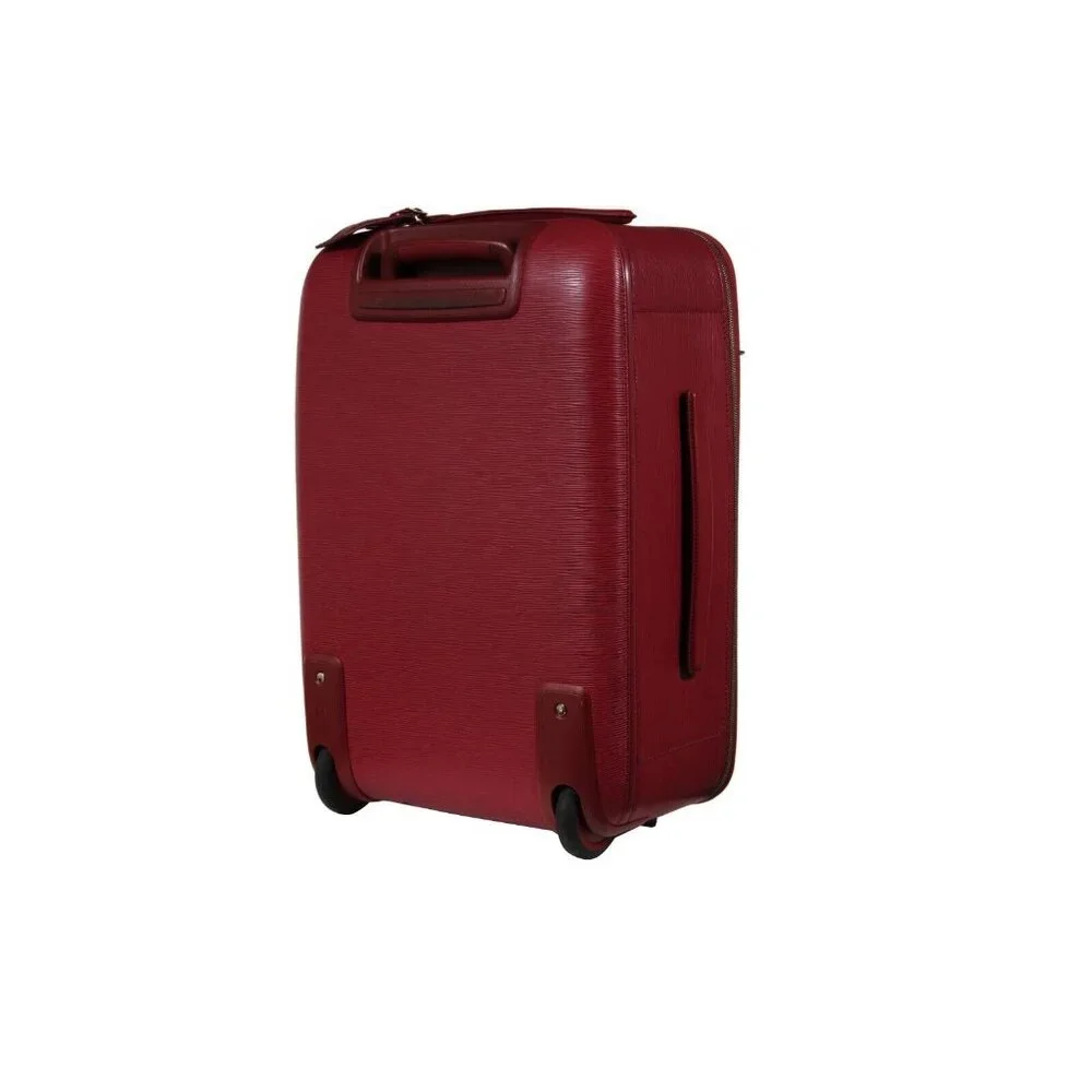 Louis Vuitton red leather